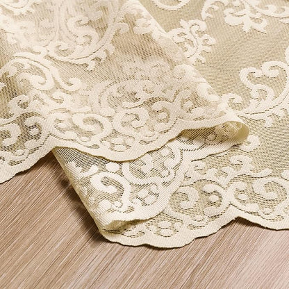 Beige Lace Curtains - Image 6