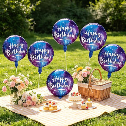 Happy Birthday Foil Balloon Set - Image 7