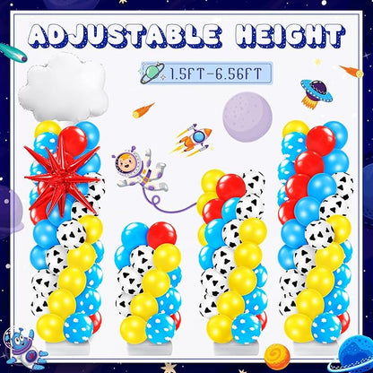 Kasyat 2 Sets Cartoon Party Balloon Column Stand Kit - Image 5