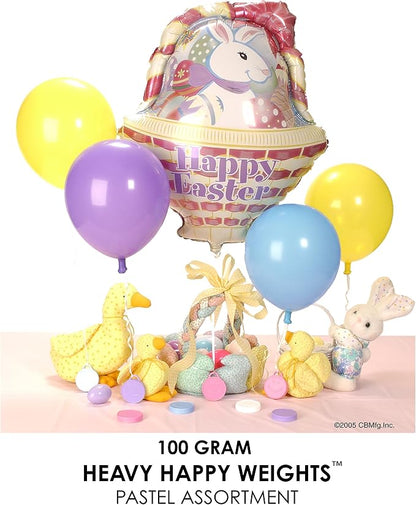 Happy Weight Heavy Happy Balloon Weight, Pastel Asst, 10 Piece - Image 2