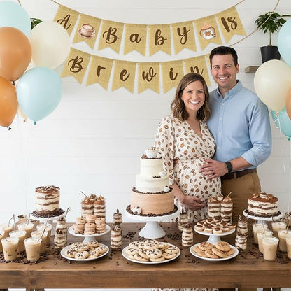 ANGOLIO Coffee Banner for Baby Shower Party - Image 2