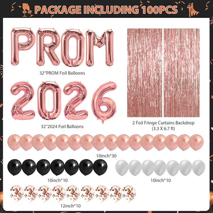100Pcs Pink Prom Decorations 2026 - Image 2