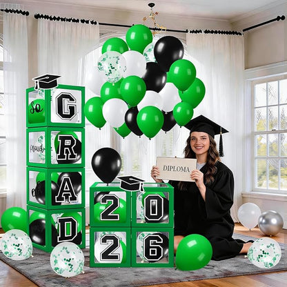 Graduation Decorations 2026 Graduation Party Decorations Set of 4 Boxes - Image 6