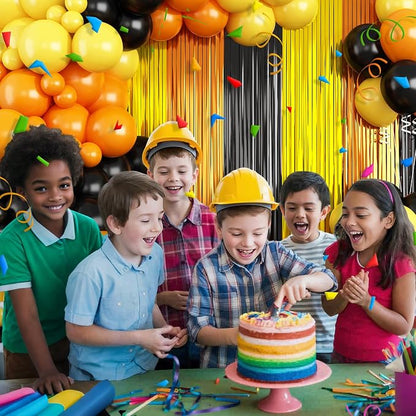Construction Balloon Garland Arch Kit Birthday Party Decorations Supplies | - Image 5