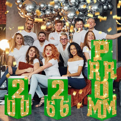 Queekay 8 Pcs Prom Column Standup Photo Booth Decorations 2026 Prom Backdrop - Image 6