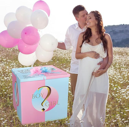 AmazingSpark 28in Giant Gender Reveal Gift Box - Image 6