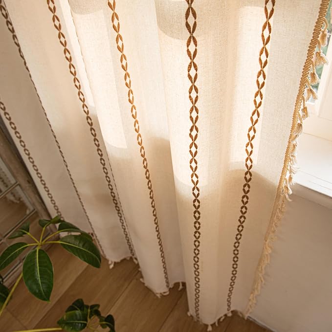 Sutuo Home Boho Curtains 84 Inches Long - Image 6