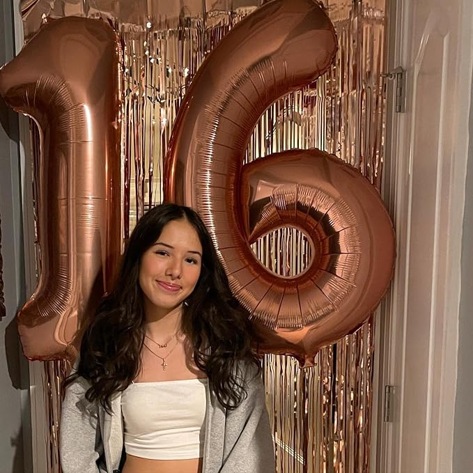 Coffee Brown Number 8 Balloon 40 Inch - Image 3