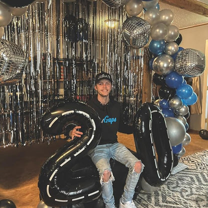 Race Car Number 5 Balloon 40 Inch - Image 8
