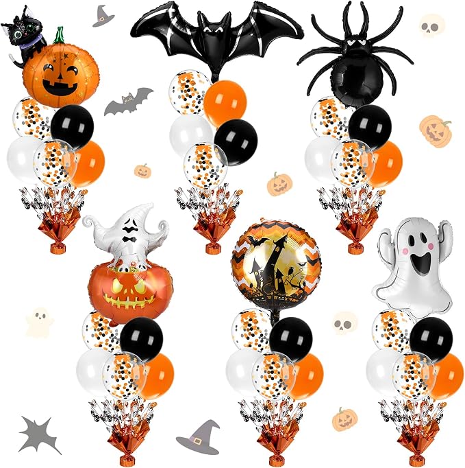 Civaner Spider Party Balloons Stand Kit 6 Sets by Civaner