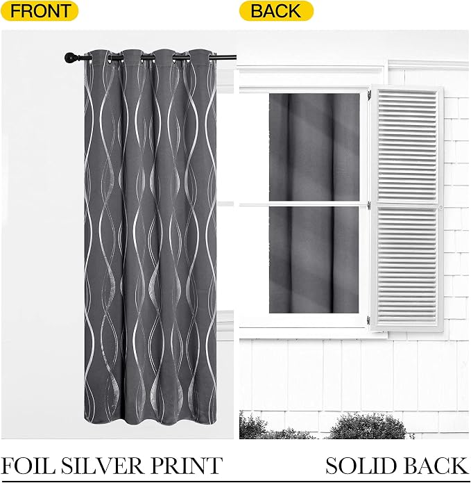 NICETOWN Extra Long Blackout Curtains - Image 6
