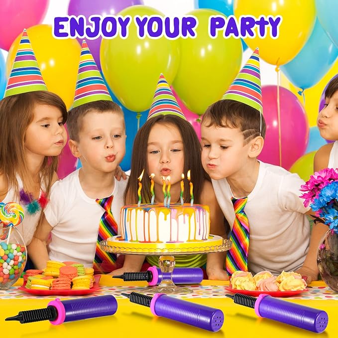 16 Pcs Handheld Balloon Air Pump Inflator Air Pump - Image 2
