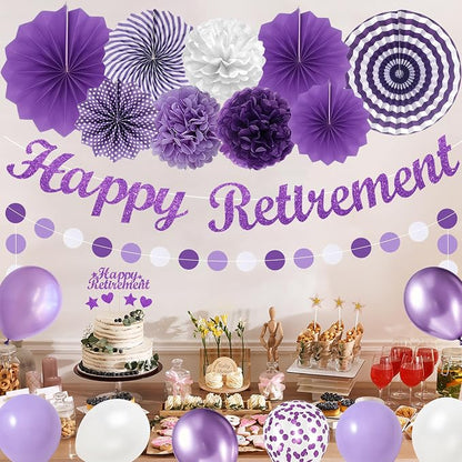 Vlipoeasn Retirement Decorations - Image 9