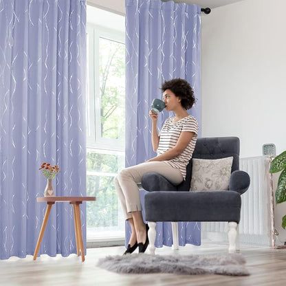 Deconovo Blackout Back Tab Curtains - Image 8