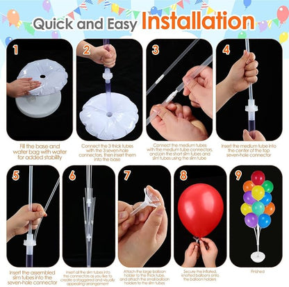 Aneco 4 Set Balloon Stand Kit - Image 5