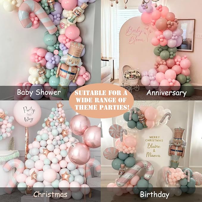 Christmas Balloons Arch Garland Kit - Image 4