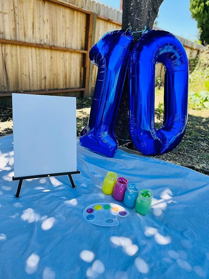 Number Balloons 0 Balloon 40 inch Blue - Image 2