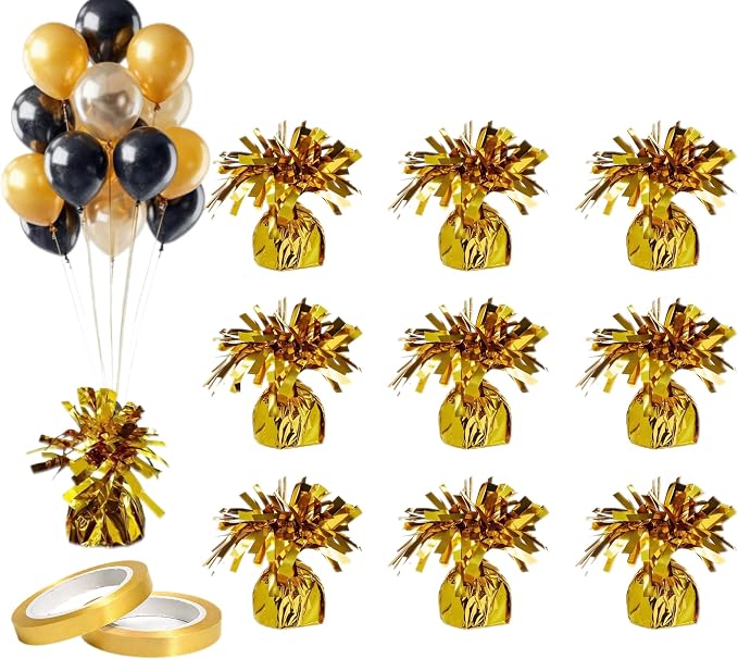 balloon weights are perfect for parties, weddings. Each pack includes 9PCS by Unknown