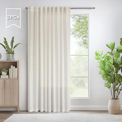 Pitalk 72 Inch Wide by 96 Inch Curtains - Image 2