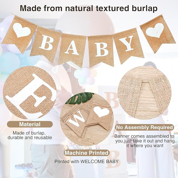Welcome Baby Banner - Image 4