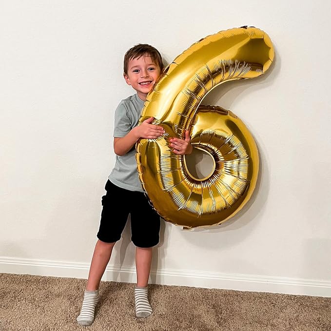 21 Balloon - Gold Birthday Number Balloons, 40 Inch Decorations Men Women | - Image 9