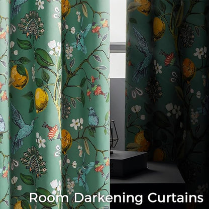 Topfinel 105 Inches Long Sage Green Luxury Curtains - Image 4