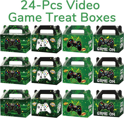 24 Pack Video Game Party Boxes Gamer Party Favor Candy Treat Bags Gaming - Image 3