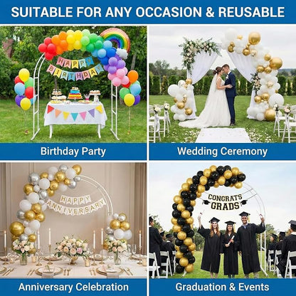 Balloon Arch Kit Stand with Foldable Storage, 10FT Wide & 9FT Tall Adjustable - Image 6