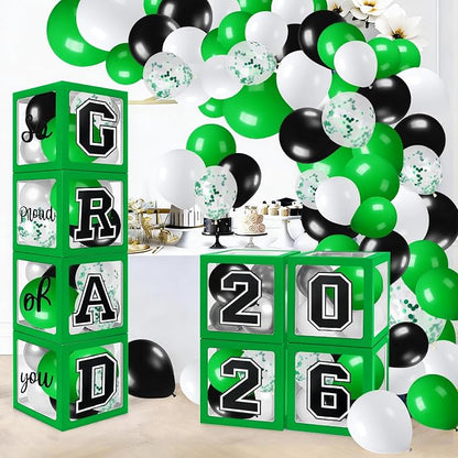 Graduation Decorations 2026 Graduation Party Decorations Set of 4 Boxes by Labrostar