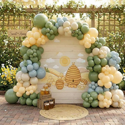 184Pcs Classic Cartoon Balloon Garland Arch Kit - Image 5
