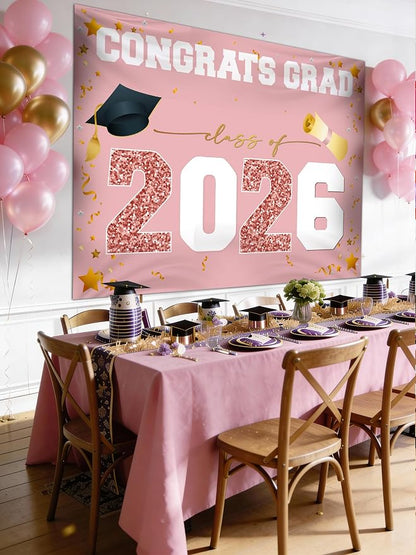 Class of 2026 Graduation Banner 47x67" - Image 8