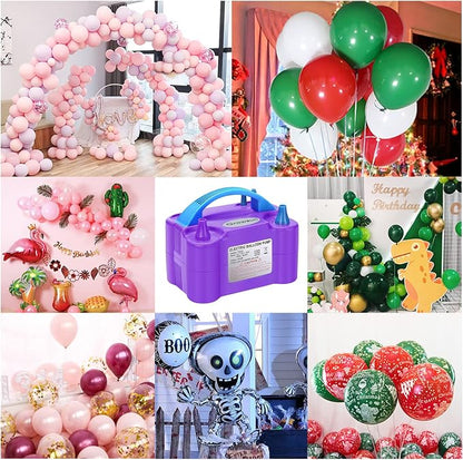 Growsun Balloons Pump Kit Electric Balloon Garland Arch Kit Air Blower Inflator - Image 8