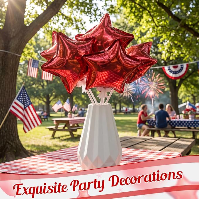 30 Pcs Mini Star Self Inflatable Balloons Bulk - Image 5