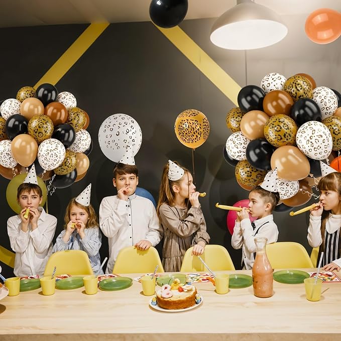Cheetah Print Balloons, Animal Print Party Decorations - Image 7
