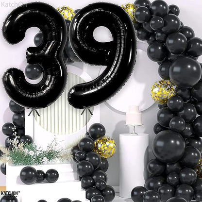 KatchOn Big 39 Balloons Numbers Black - Image 5
