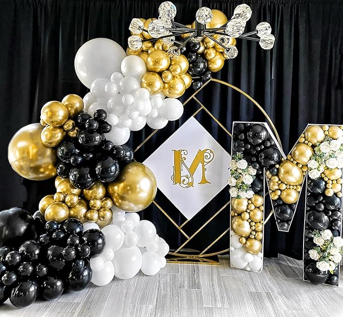 BAUANOOY 100pcs White Balloons 12 inch - Image 6