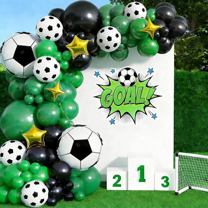 Soccer Balloon Garland Arch Kit - Image 4