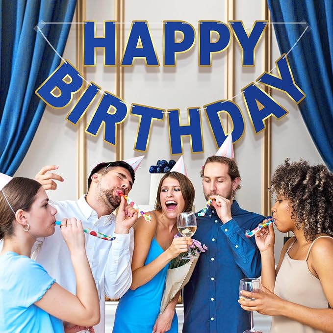 Pre-Strung Happy Birthday Banner - Image 3