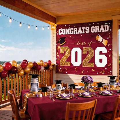 Class of 2026 Graduation Banner 47x67" - Image 5