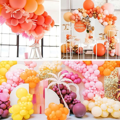 PartyWoo Yellow Balloon Garland, Birthday Decorations - Image 5