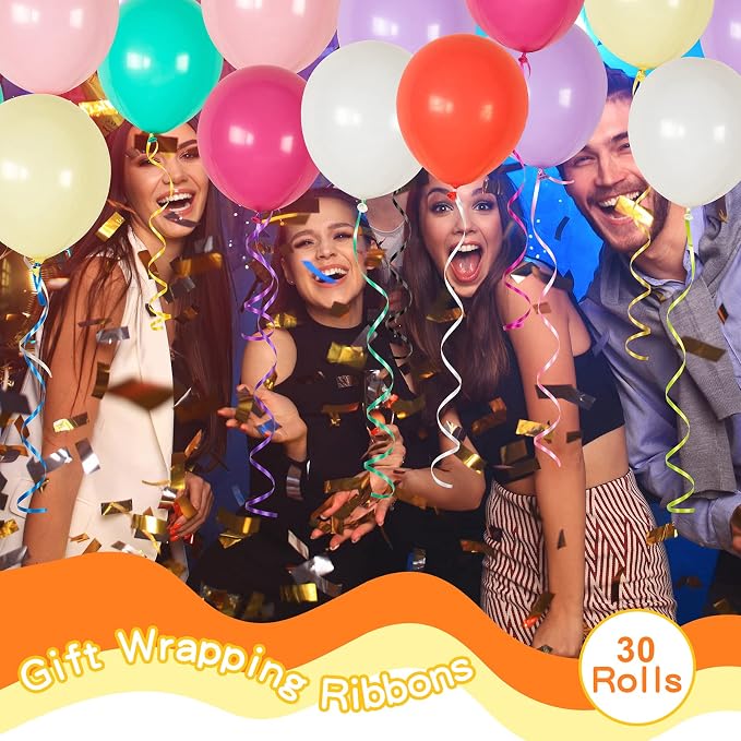 30 Roll 15 Colors Curling Ribbons - Image 6