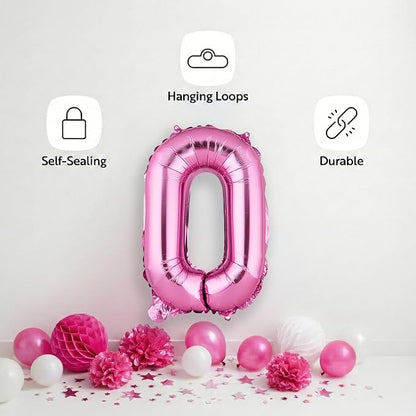 Restaurantware-Balloonify 16 Inch Number Balloon, 1 Digital Party Balloon - Image 4