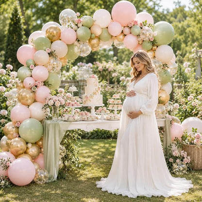 Pink and Green Balloons - Image 4