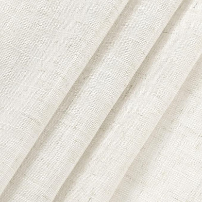 Natural Cafe Curtains 54 Inch Length 2 Panels Set Back Tab Thermal Insulated - Image 6