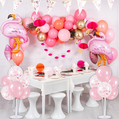 TONIFUL 4 Set Pink Balloon Stand Balloon Centerpieces - Image 4