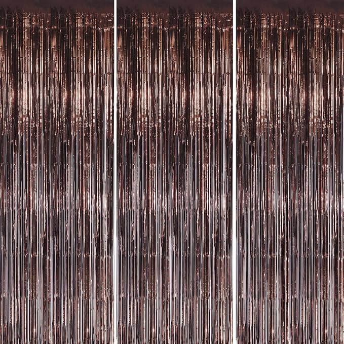 DECOCKRAT 3 Pack Foil Fringe Backdrop by DECOCKRAT