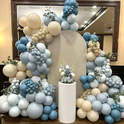 Dusty Blue Balloon Arch Kit, Wedding Decorations - Image 8