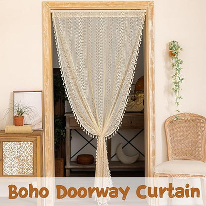 Sutuo Home Boho Doorway Curtains - Image 2