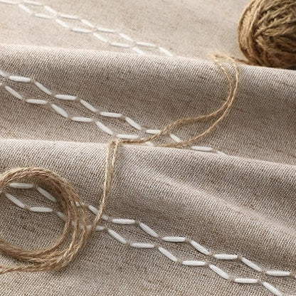 Khaki Brown Boho Blackout Curtains 90 Inch 2 Panels - Image 6