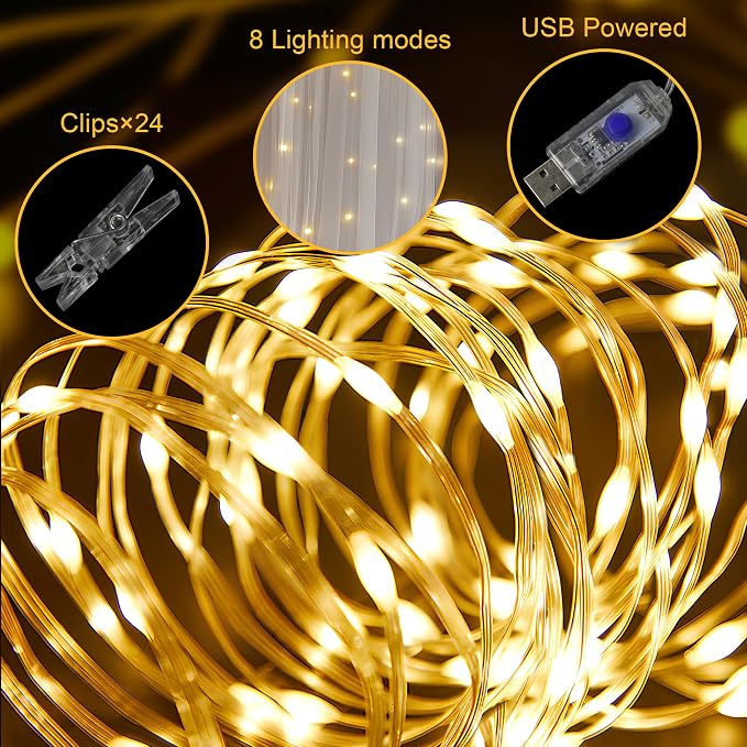 Tulle Backdrop Curtains with Lights Sheer White Curtain Backdrop 20x8ft | Tulle - Image 4